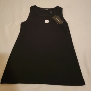 Dolce & Gabbana Black Tank Top